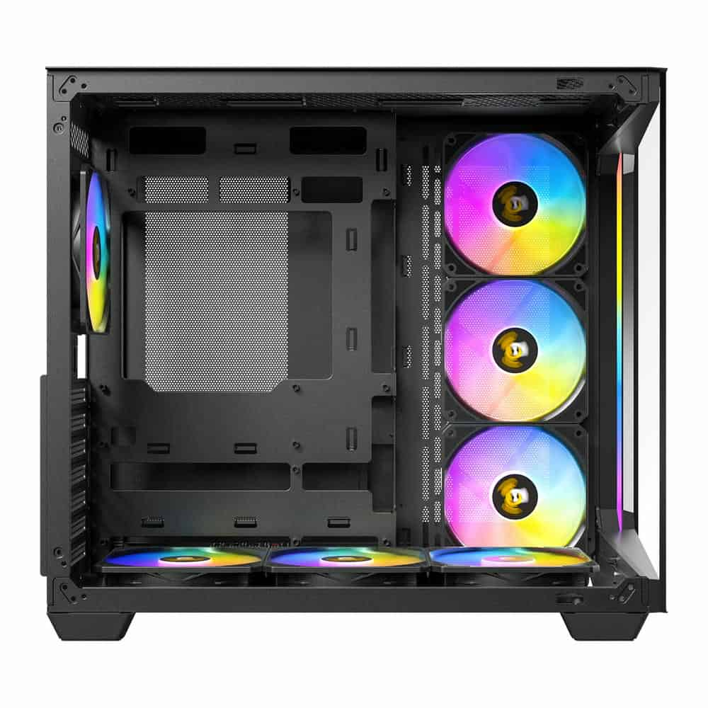 (image for) Antec C5 ARGB Mid Tower Tempered Glass PC Gaming Case Black